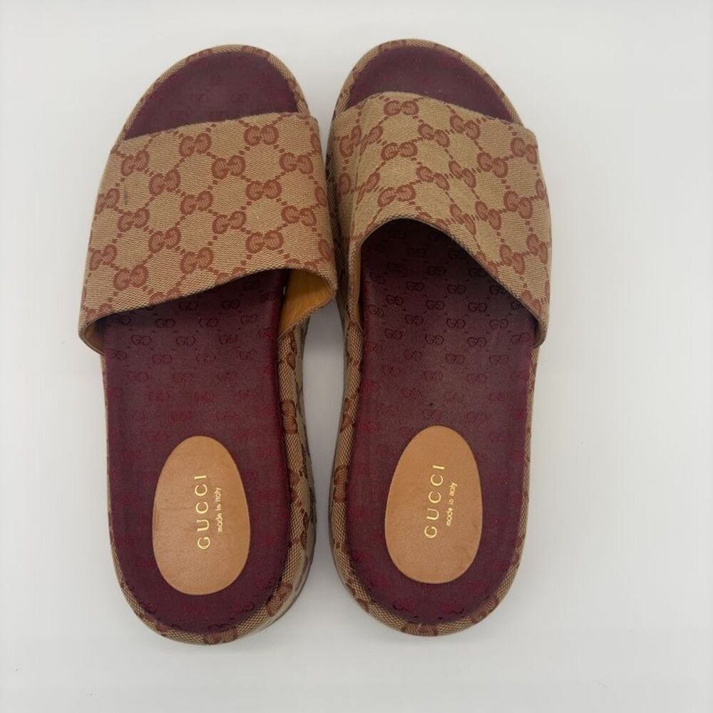 Gucci Women's Platform Slides - Picture 4 of 6